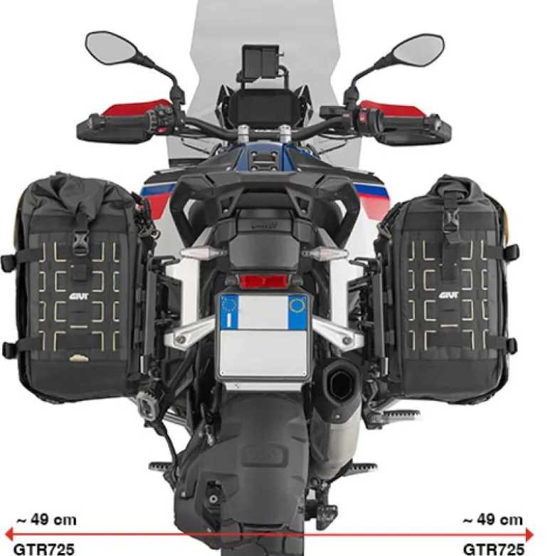 Adattatore Attacchi Laterali Givi Monokey PL5146CAM Nero