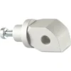 Adattatore Poggiapiedi Passeggero Per Pedana Originale (Coppia) Silver FTP030SIL Lightech