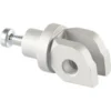Adattatore Poggiapiedi Pilota Per Pedana Originale (Coppia) Silver FTP005SIL Lightech