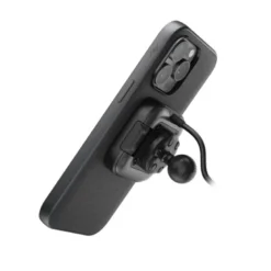Adattatore Porta Smartphone Moto Wireless Montaggio Sfera 20mm Peak Design Nero
