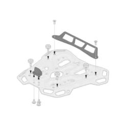 Adattatore Sw-Motech Portapacchi ADVENTURE-RACK Bauletto Givi/Kappa Monolock