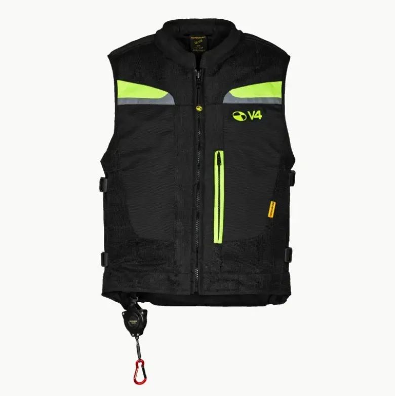 Airbag per Moto Motoairbag Mab V4 Modular Nero