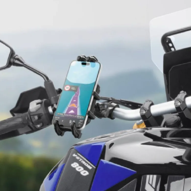 Attacco Smartphone Universale Antivibrazione Da Manubrio Interphone Crab