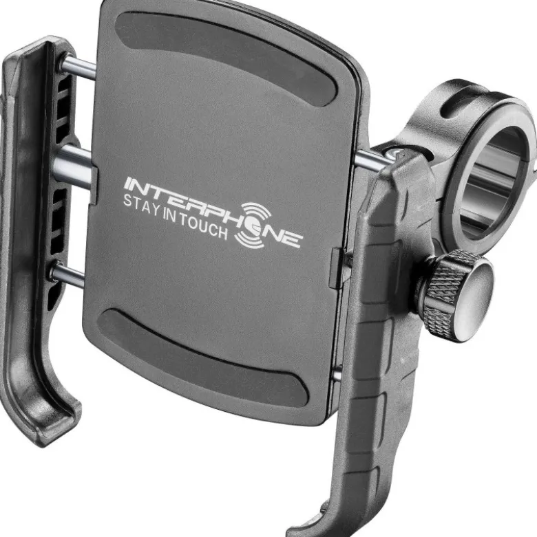 Attacco Smartphone Universale Da Manubrio Interphone con Antivibrante SMCRAB24