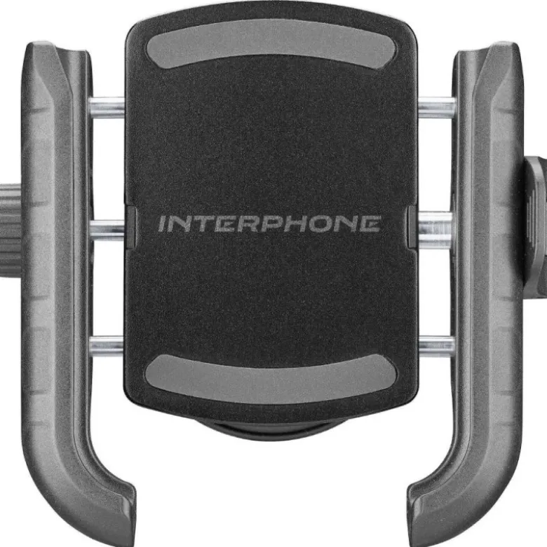 Attacco Smartphone Universale Da Manubrio Interphone con Antivibrante Premium SMCRAB24PRO