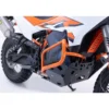 Barra Di Protezione Motore Arancio. Ktm 790 Adv (23-), 890 Adv/R (22-).