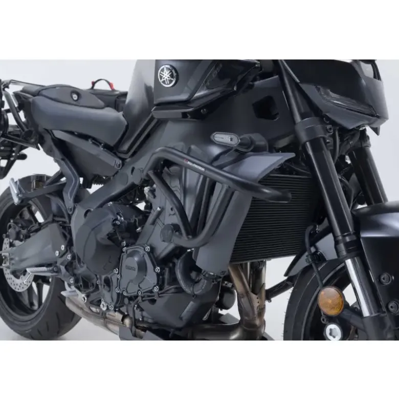 Barra Di Protezione Motore Nero. Yamaha Mt-09 (23-).