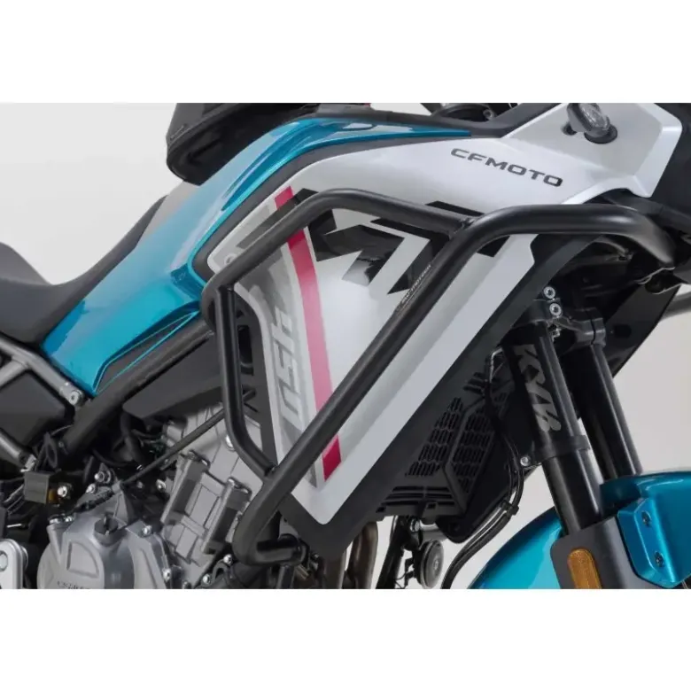 Barra di protezione motore Sw-Motech Nero. CFMoto 450MT (23-).