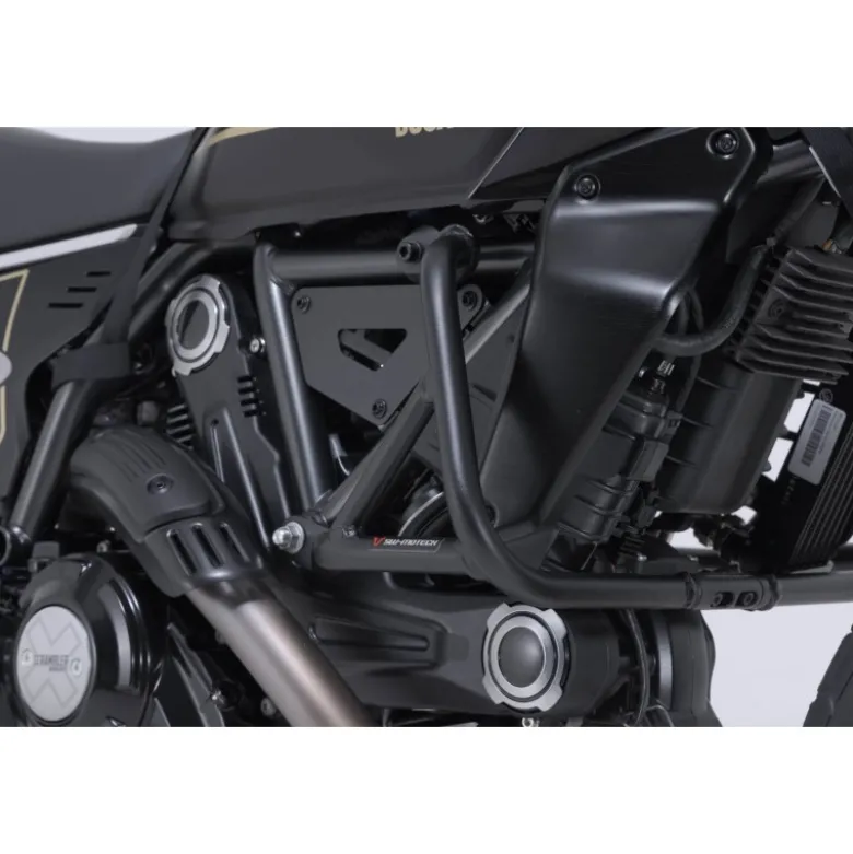 Barra di protezione motore Sw-Motech Nero. Modelli Ducati Scrambler (23-).