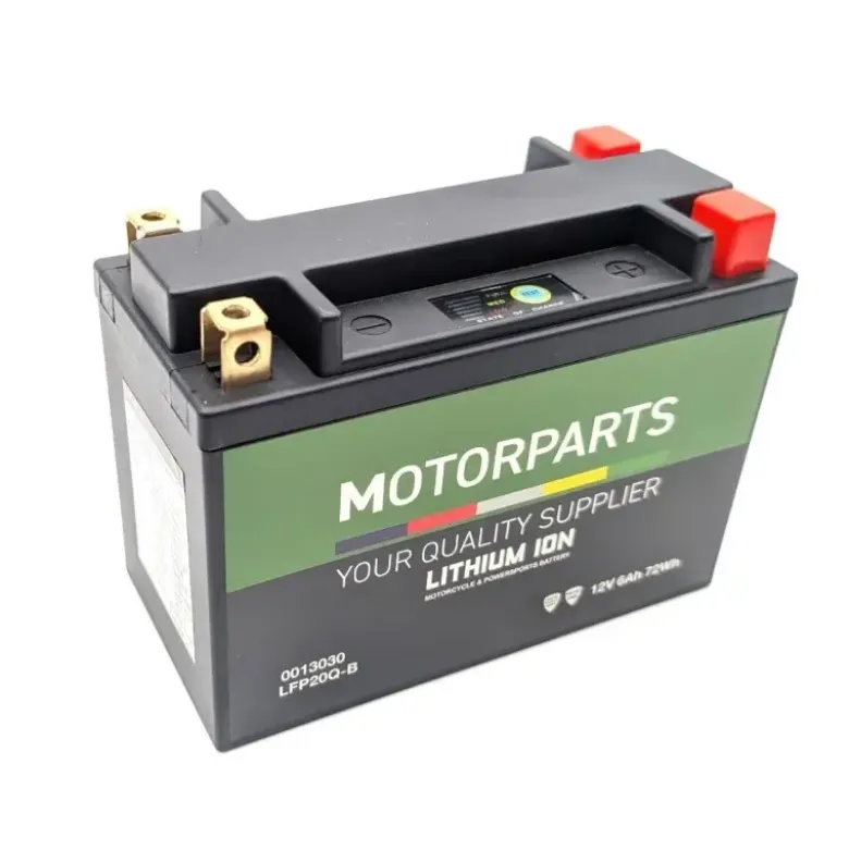 Batteria Moto Litio LFP20 Q-B 12V, 6Ah, 72Wh, 390A