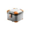 Bauletto Posteriore MyTech Model-x 44 Litri Grigio Angolari Arancioni