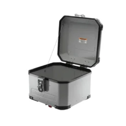 Bauletto Posteriore MyTech Model-x 44 Litri Grigio Angolari Neri