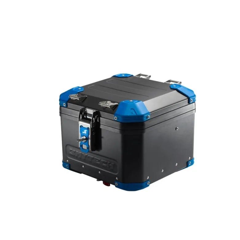 Bauletto Posteriore MyTech Model-x 44 Litri Nero Angolari Blu