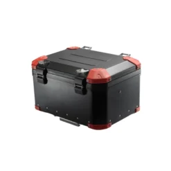 Bauletto Posteriore MyTech Model-x 58 Litri Nero Angolari Rossi