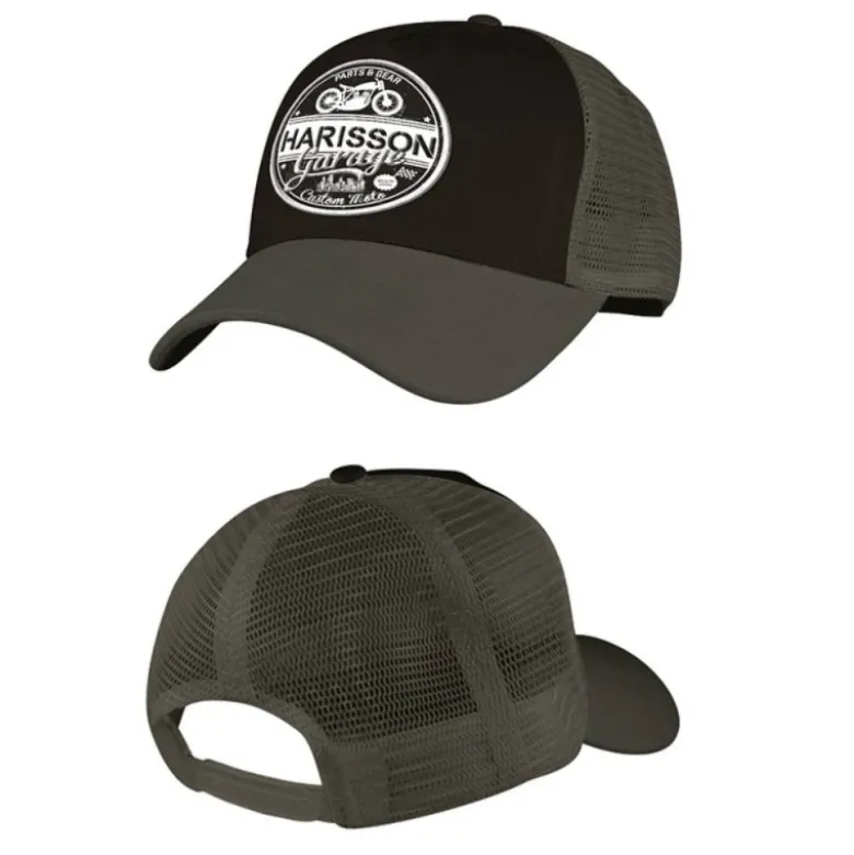 Berretto Harisson Garage Nero Grigio