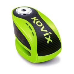 Bloccadisco Con Allarme Kovix KNX6-FG Verde Fluo
