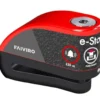 Bloccadisco Elettronico Viro 192.6.RN E-Stop Con Allarme 110db Rosso Nero