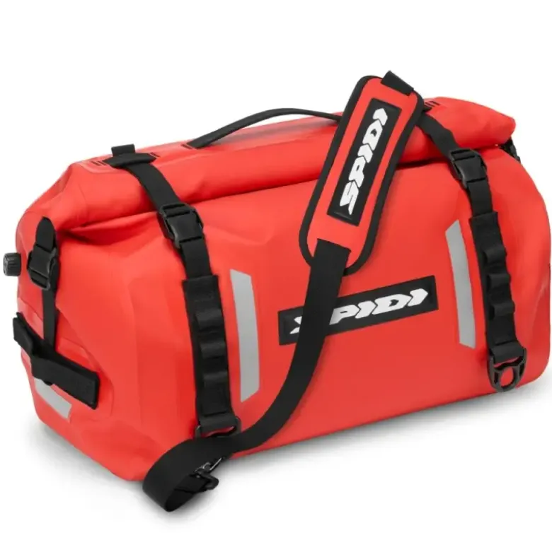 Borsa Rettrosella Spidi Rolltop Bag WP Rosso