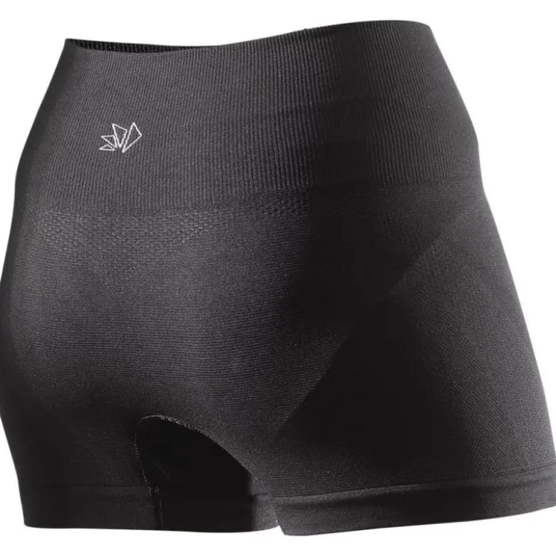 Boxer Donna Tecnico Termico 4 Stagioni Sixs F-BOX6 Nero Con Fondello