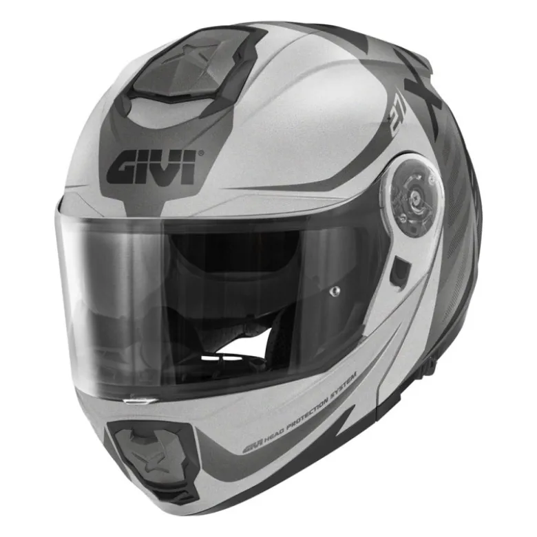 Bundle Casco Givi X.27 Dimension Nero Opaco Titanio con Interfono Givi I319S