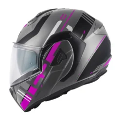 Bundle Casco Givi X.30 Pulsar Titanio Nero Rosa Opaco con Interfono Givi I319S