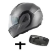 Bundle Casco Givi X.30 Solid Titanio Opaco con Interfono Givi I319S