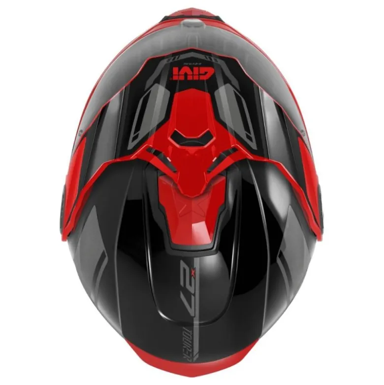 Bundle Casco Givi X.27 Tourer Graphic Nero Opaco con Interfono Givi I319S