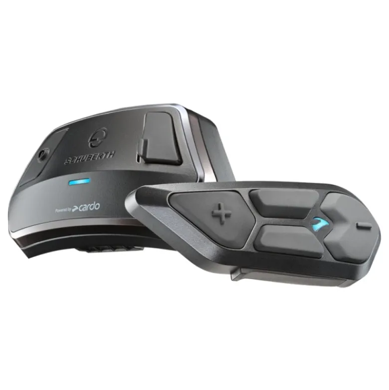 Bundle Casco Modulare Schuberth C5 Anc Bianco Lucido con Interfono Sc Edge Anc