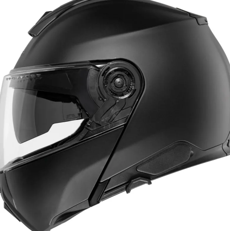 Bundle Casco Modulare Schuberth C5 Nero Opaco con Interfono Sc2 Standard