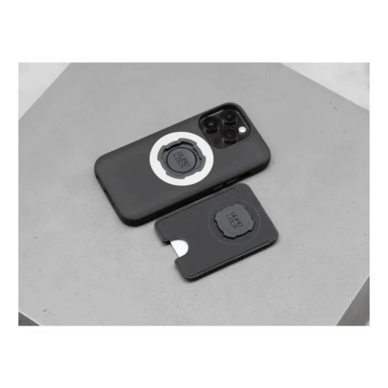 Bundle Quadlock Manubrio + Antivibrante + Custodia Mag iPhone 15 Pro