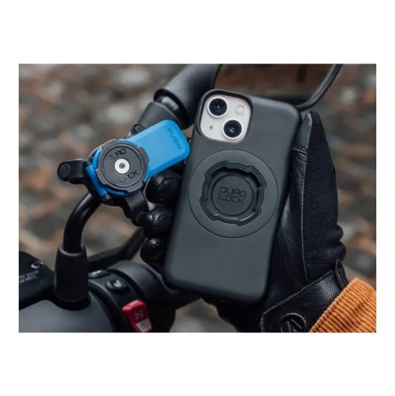 Bundle Quadlock Specchietto + Antivibrante + Custodia Mag iPhone 15 Pro Max