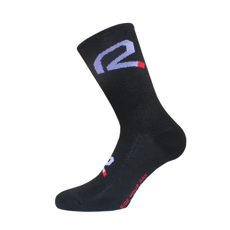 Calza Donna Riday Tecnica Corta Ultraleggera Nero Rosa