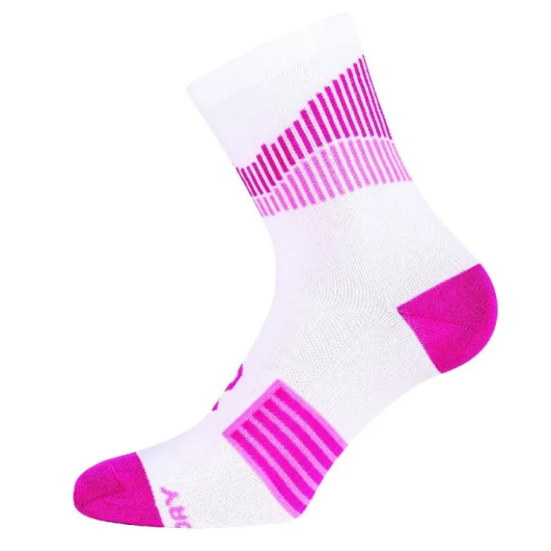 Calza Donna Riday Tecnica Corta Ultraleggera Nero Rosa