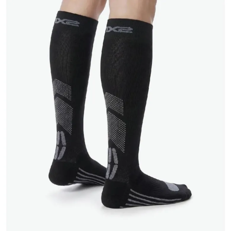 Calza Lunga Unisex Sixs MOT V3 Nero Grigio