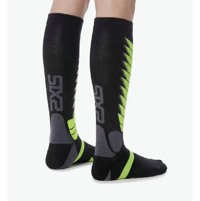 Calza Lunga Unisex Sixs SPEED V3 Nero Verde