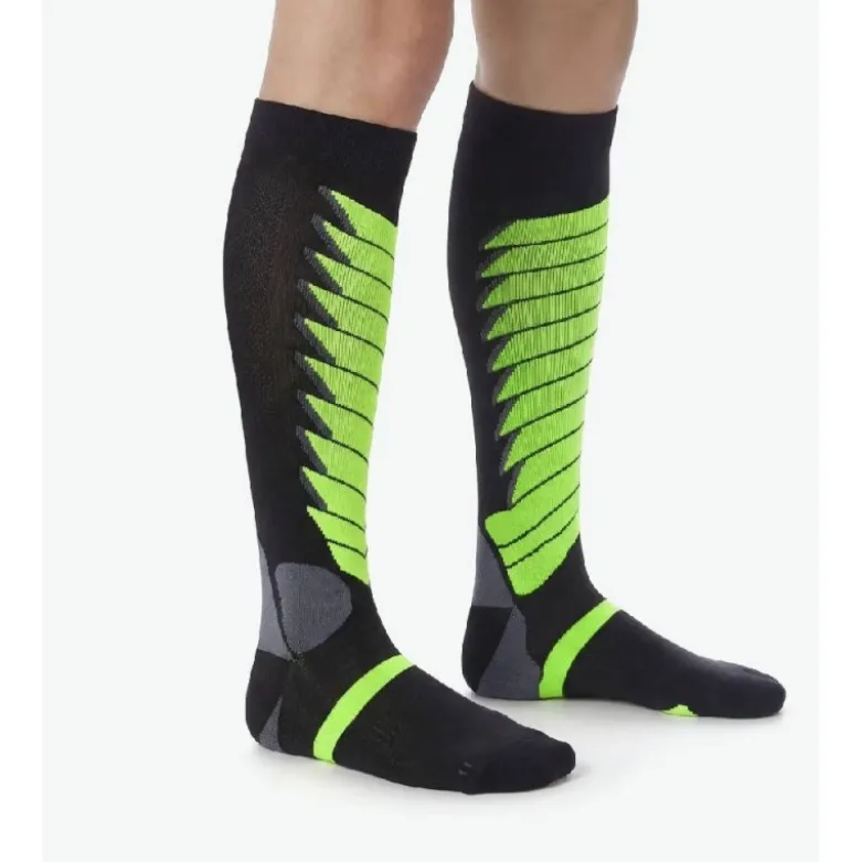 Calza Lunga Unisex Sixs SPEED V3 Nero Verde