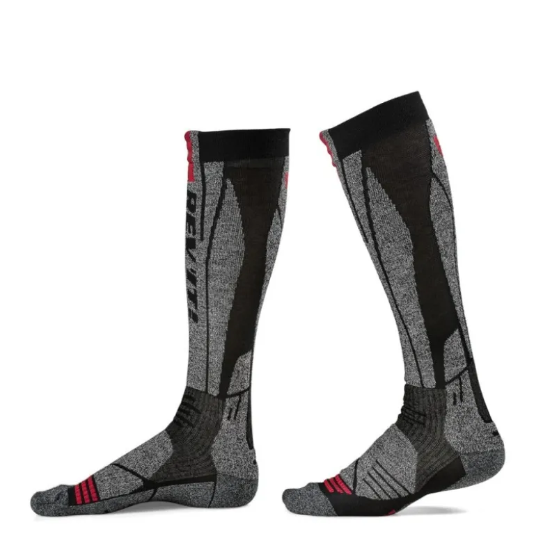 Calze Revit Kalahari Grigio Scuro Rosso