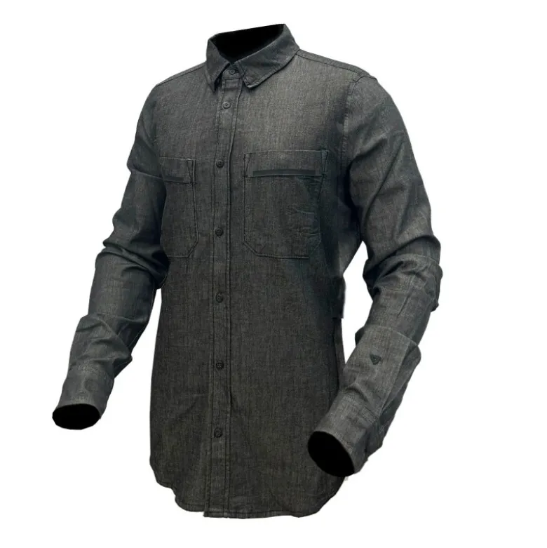 Camicia Revit Newbury Nero