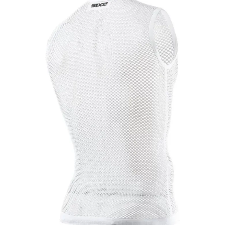 Canotta Intima In Rete Unisex Sixs SMR3 Bianco