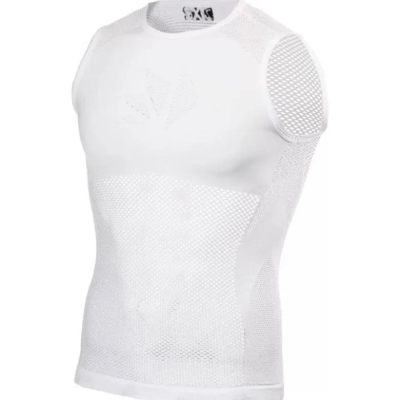 Canotta Intima In Rete Unisex Sixs SMRX Core Bianco