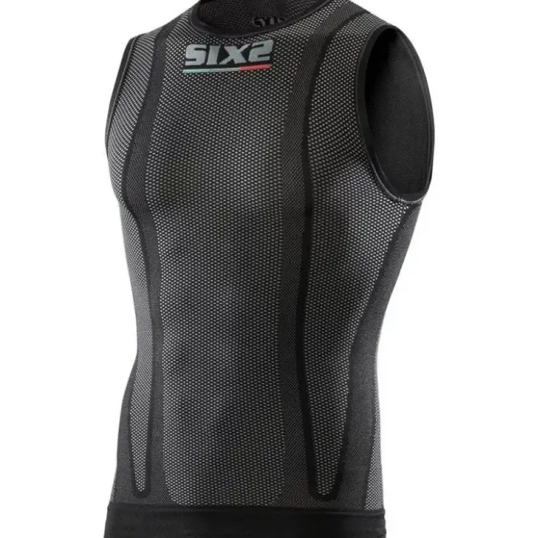 Canotta Intima Tecnica Termica Bambino Sixs K-SMX Nero Carbon