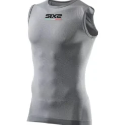 Canotta Intima Tecnica Termica 4 Stagioni Unisex Sixs SMX Grigio Scuro