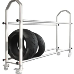 Carrello Porta Cerchi In Acciaio  RSS004 Lightech