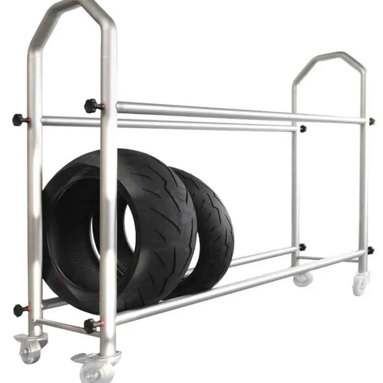 Carrello Porta Cerchi In Acciaio RSS004 Lightech