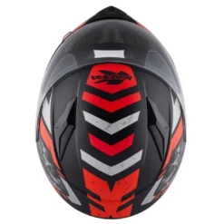 Casco Bambino Integrale Kappa KJ04 Evo Prox Nero Opaco Rosso