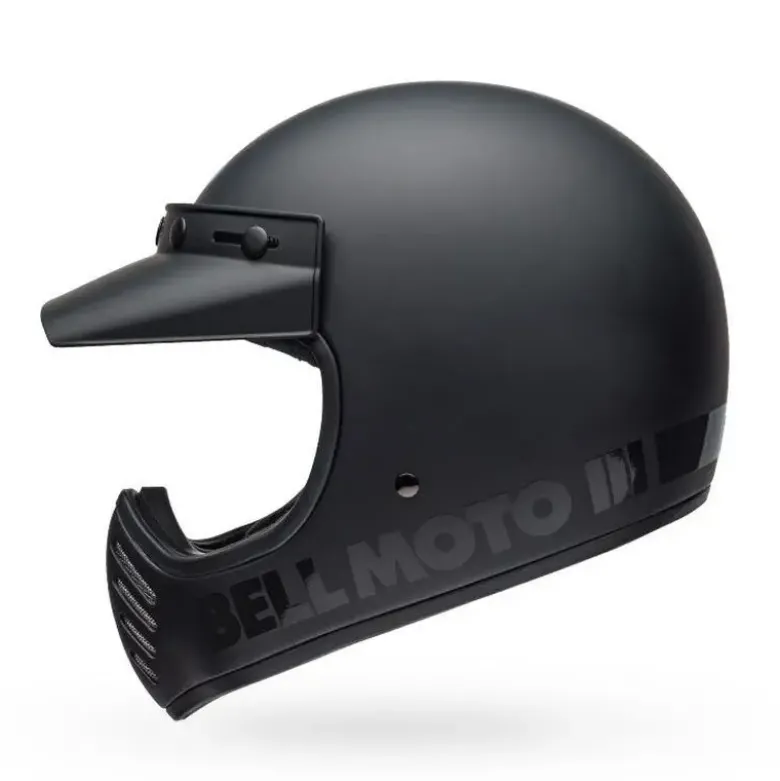 Casco Cross Bell MOTO-3 Nero Opaco
