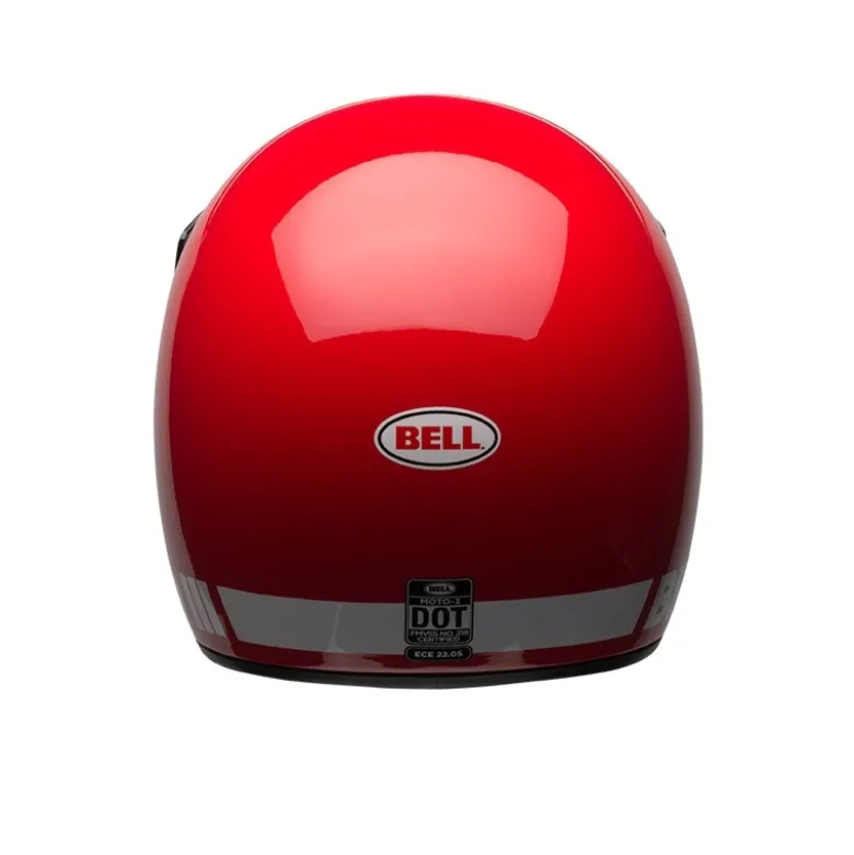 Casco Cross Bell Moto-3 Rosso Lucido