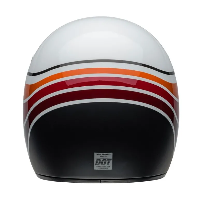 Casco Cross Bell Moto-3 2024 Rsd Saddleback Bianco Nero
