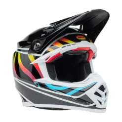 Casco Cross Bell Moto-9s Flex 2025 Drift Nero Multi ECE 06