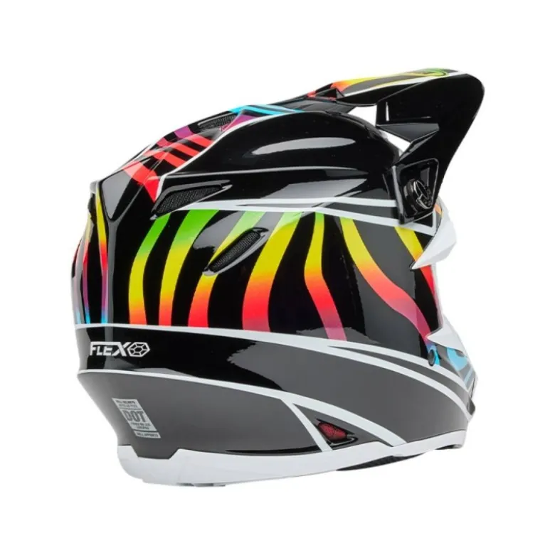 Casco Cross Bell Moto-9s Flex 2025 Drift Nero Multi ECE 06